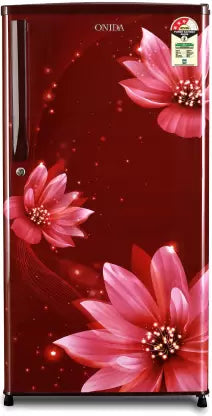 ONIDA 190 L Direct Cool Single Door 3 Star Refrigerator (FLORAL RED, RDS1903R) ONIDA 190 L Direct Cool Single Door 3 Star Refrigerator (FLORAL RED, RDS1903R)